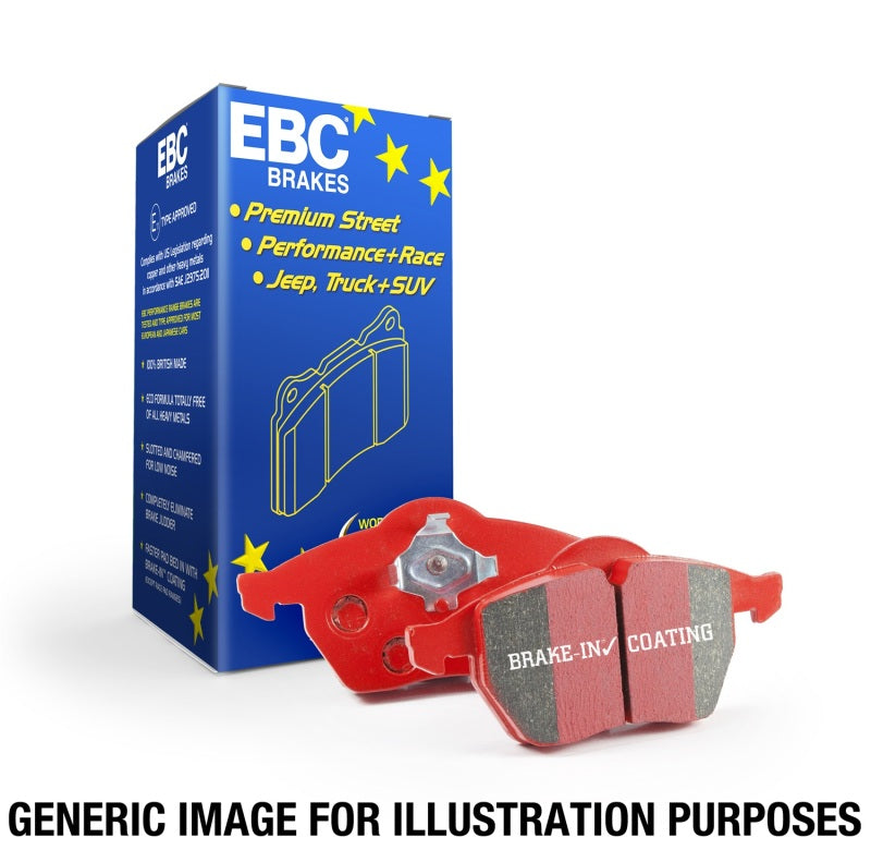EBC 89-95 Nissan Skyline (R32) 2.6 Twin Turbo GT-R Redstuff Front Brake Pads - Boost Factory