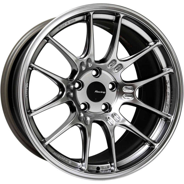 Enkei GTC02 18x9 5x100 42mm Offset 75mm Bore Hyper Silver Wheel - Boost Factory