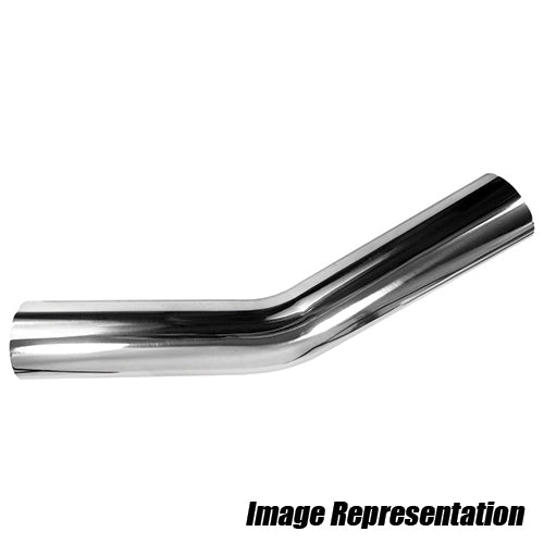 Performance World - 130340 4.0" OD 30 Degree Polished Aluminum Tubing
