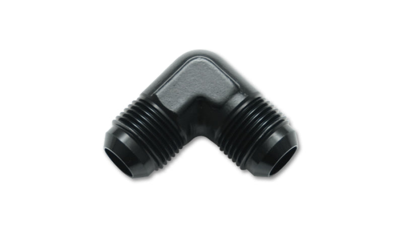 Vibrant -6AN 90deg Flare Union Fitting - Aluminum - 10552