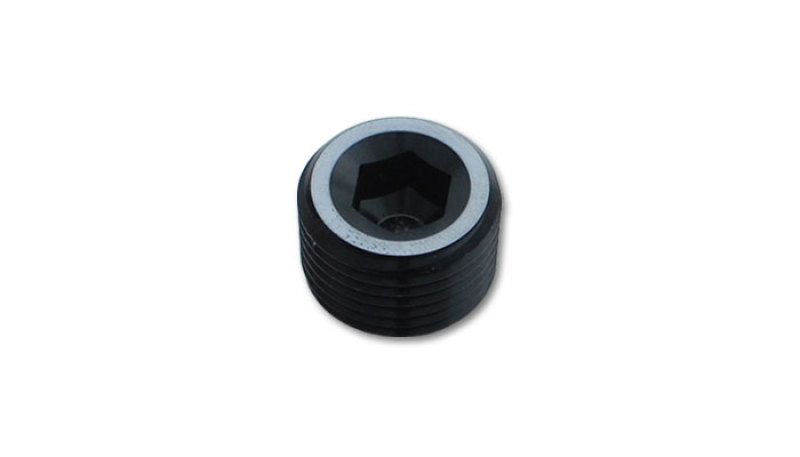 Vibrant 1/2in NPT Socket Pipe Plugs - Aluminum - Boost Factory
