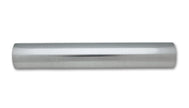 Vibrant 1in O.D. Universal Aluminum Tubing (18in Long Straight Pipe) - Polished - 2119