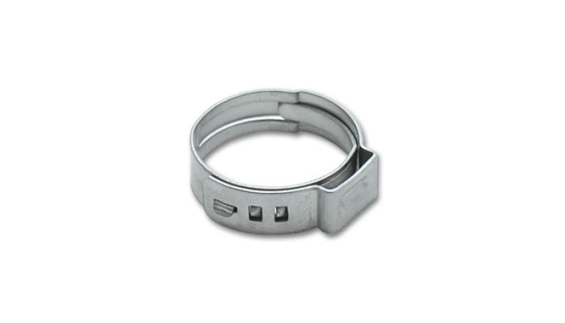Vibrant One Ear Stepless Pinch Clamps 14.5-17.0mm clamping range (Pack of 10) SS 7mm band width - Boost Factory