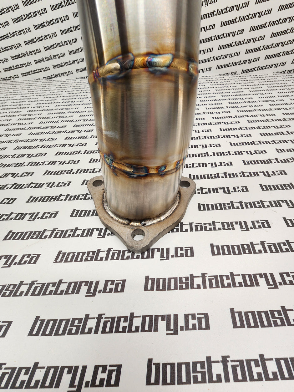 BOOST FACTORY TOYOTA ARISTO JZS161 CATLESS 3" STAINLESS STEEL DOWNPIPE