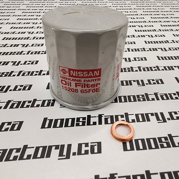 Genuine Nissan S14 / S15 SR20DET Oil Filter - 15208-65F0E