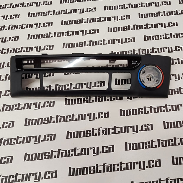 Genuine Nissan Skyline R34 GTR / GTT Climate Control Unit Face Plate, Series 1 - 27570-AA411