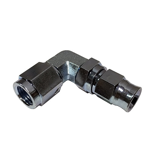 Performance World - 209013 -3AN Steel PTFE 90 Degree Forged Hose End