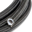 Performance World - 210004 -4AN PTFE Liner Braided Black Nylon/Stainless Steel Hose. Sold/ft.