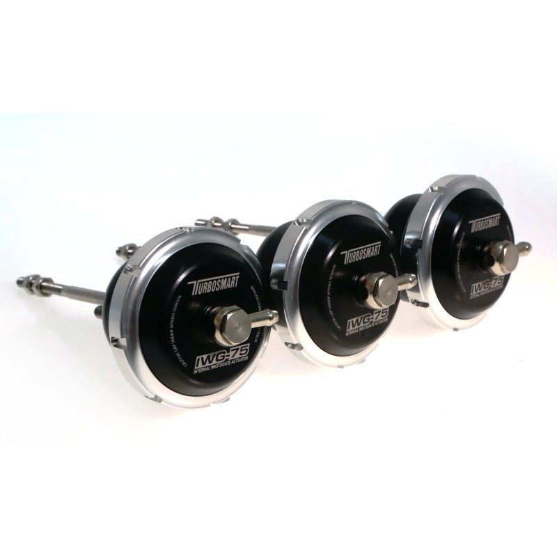 Turbosmart Universal IWG75 Borg Warner B1 120mm Rod Black 14PSI Internal Wastegate - Boost Factory