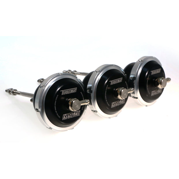 Turbosmart Universal IWG75 Borg Warner B1 120mm Rod Black 14PSI Internal Wastegate - Boost Factory