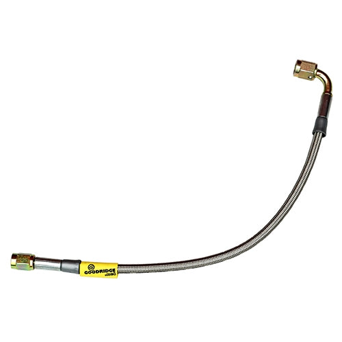 Performance World - 290344 -3AN 90 Degree/Straight D.O.T. Compliant Brake Line 44"