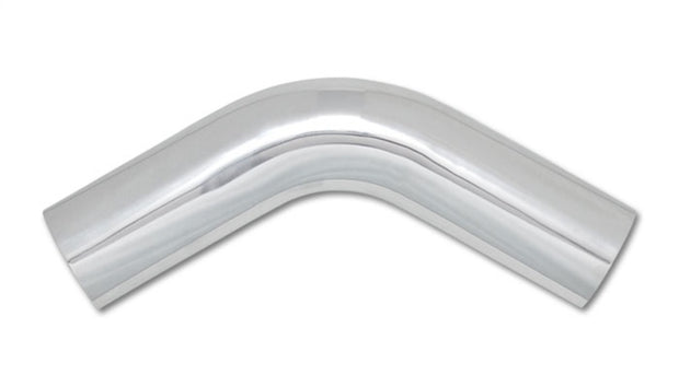 Vibrant 3in O.D. Universal Aluminum Tubing (60 degree Bend) - Polished - Boost Factory
