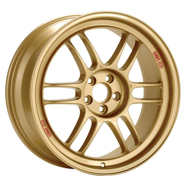 Enkei RPF1 17x9 5x100 45mm Offset Gold Wheel - Boost Factory