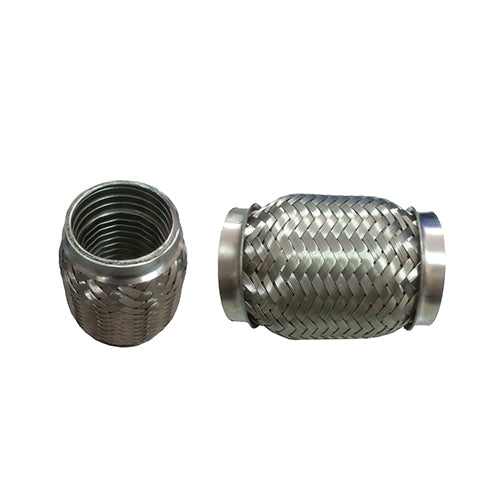 Performance World - 3004 Exhaust Flex Coupler with Inner Liner Fits 3" Pipe x 4" Long