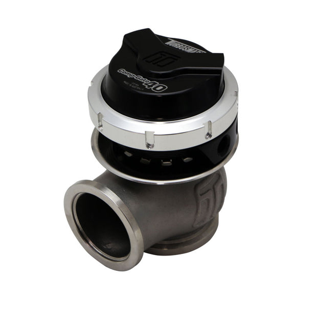 Turbosmart GenV CompGate40 7psi External Wastegate - Black - Boost Factory