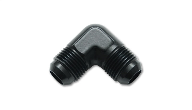 Vibrant -6AN 90deg Flare Union Fitting - Aluminum - 10552