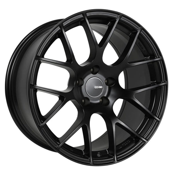 Enkei Raijin 19x9.5 35mm Offset 5x114.3 Bolt Pattern 72.6 Bore Dia Black Wheel - Boost Factory