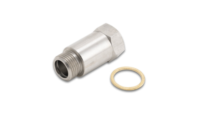 Vibrant O2 Sensor Fitting (T304 SS) and Brass Washer - Boost Factory