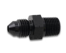 Vibrant BSPT Adapter Fitting -4 AN to 1/4in -19 - Boost Factory