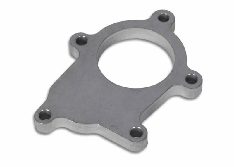 Vibrant T3 Discharge Flange (5 Bolt) for External Wastegate applications Mild Steel 1/2in Thick - Boost Factory