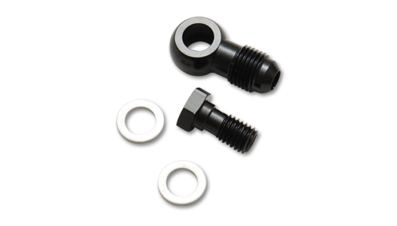 Vibrant -3AN Male Banjo Fitting 12mm x 1.0 Metric Aluminum + 2 Washers - 11504