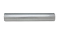 Vibrant 2.75in O.D. Universal Aluminum Tubing (18in long Straight Pipe) - Polished - Boost Factory