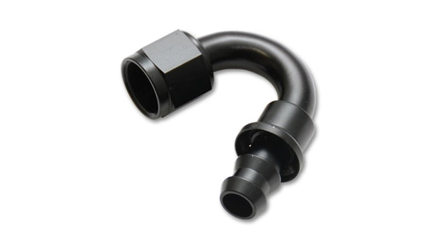 Vibrant -6AN Push-On 150 Degree Hose End Fitting - 22506