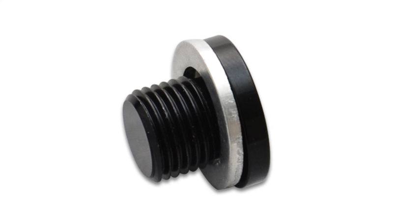 Vibrant M14 x 1.5 Metric Aluminum Port Plug with Crush Washer - Boost Factory