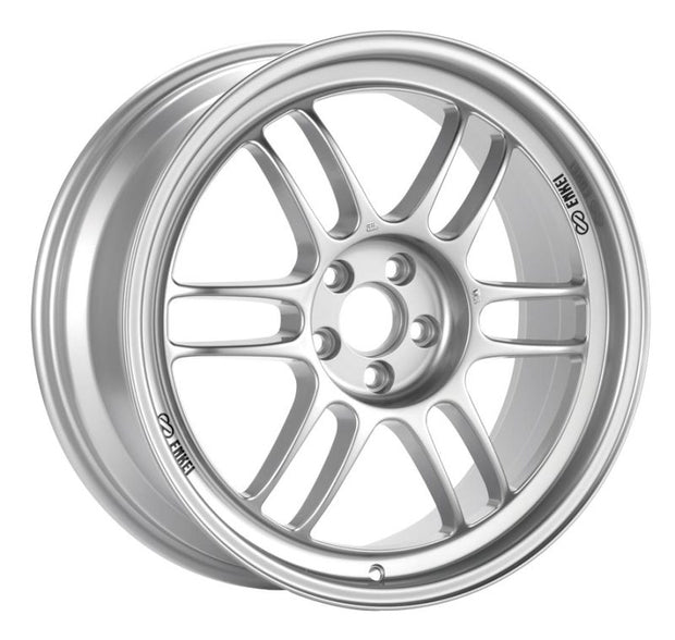 Enkei RPF1 18x9.5 5x114.3 15mm Offset 73mm Bore Silver Wheel 350z/G35 - Boost Factory