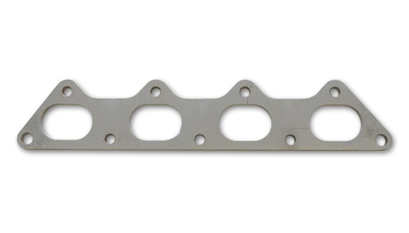 Vibrant T304 SS Exhaust Manifold Flange for Mitsubishi 4G63 motor 3/8in Thick - Boost Factory