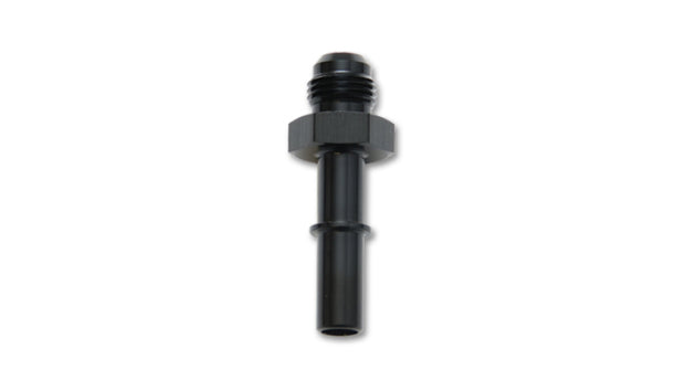 Vibrant -6AN to 3/8in Hose Barb Push On EFI Adapter Fitting - 16881