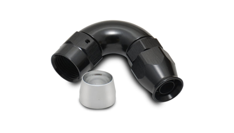 Vibrant -12AN 120 Degree Hose End Fitting for PTFE Lined Hose - 28212