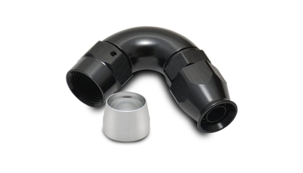 Vibrant -8AN 120 Degree Hose End Fitting for PTFE Lined Hose - 28208