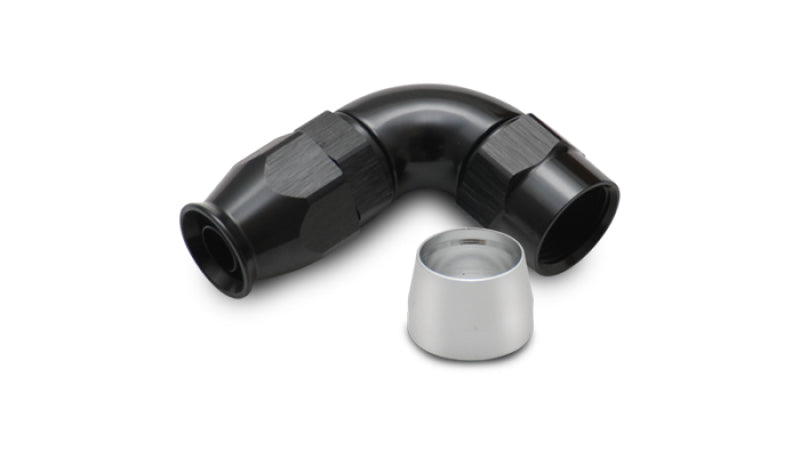 Vibrant -6AN 90 Degree Elbow Hose End Fitting for PTFE Lined Hose - 28906 - Boost Factory