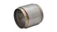 Vibrant SS Race Muffler 4.5in inlet/outlet x 5in long - Boost Factory