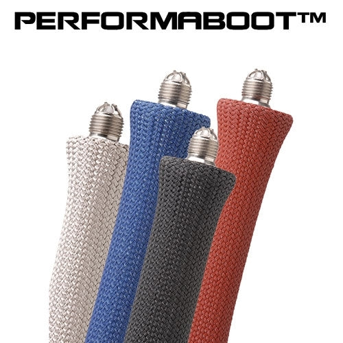 Performance World - 744802 PerformaBoot Spark Plug Boot Protectors Tan 2/pk