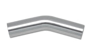 Vibrant 4in O.D. Universal Aluminum Tubing (30 degree Bend) - Polished - Boost Factory