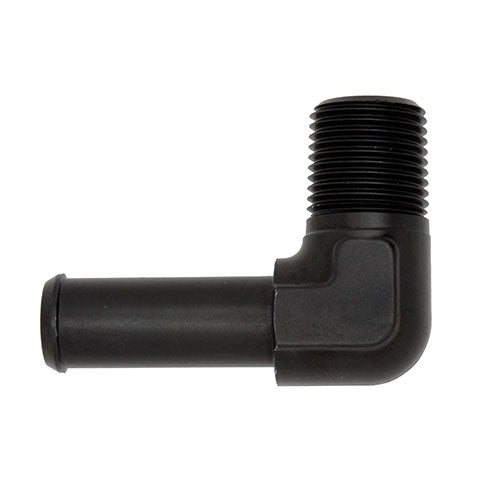 Performance World - 8421008 1/2" NPT to 5/8" ID Hose Adapter 90 Degree