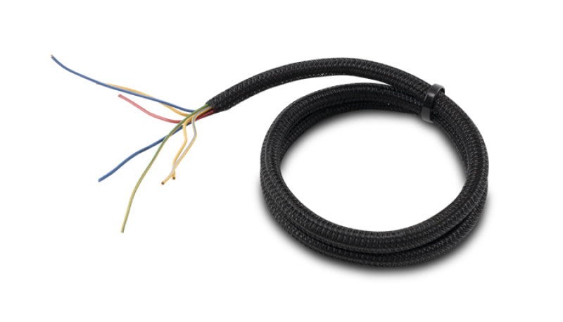Vibrant 1.5in O.D. Flexible Split Sleeving (5 foot length) Black - Boost Factory