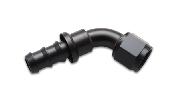 Vibrant Push-On 60 Degree Hose End Elbow FittingSize -8AN - Boost Factory