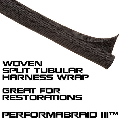 Performance World - 886050 PerformaBraid III Split Loom Sleeving 1/2" x 15'