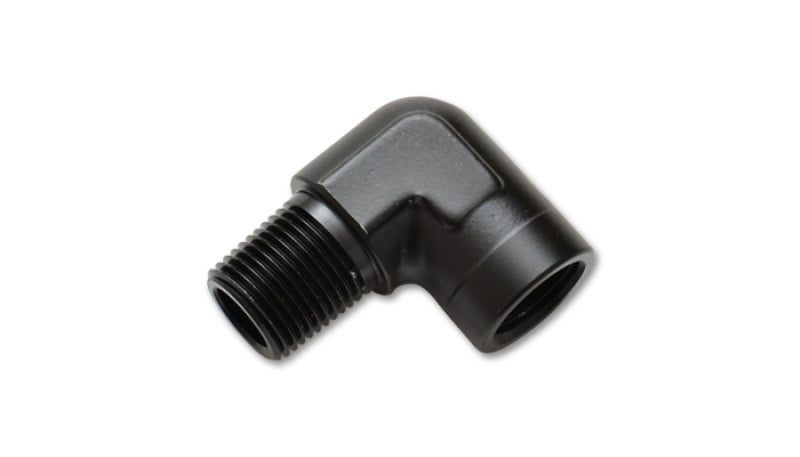Vibrant 1/4in NPT Female to Male 90 Degree Pipe Adapter Fitting - Boost Factory