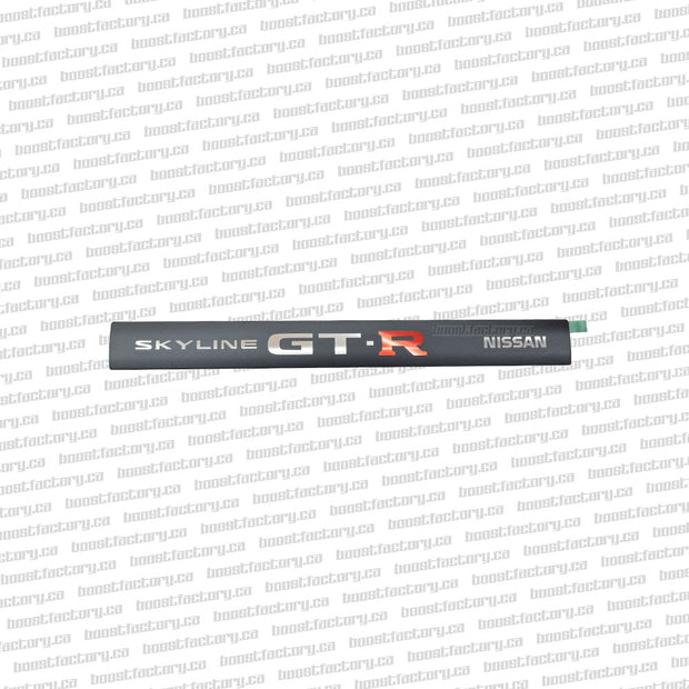Genuine Nissan Skyline GTR RB26DETT R34 Style Coil Cover Ornament Badge A3B90-AA300