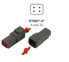 Deutsch Connector ' DTM-Series '