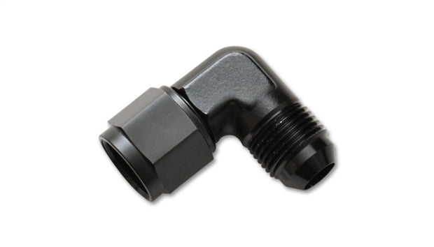 Vibrant -10AN Female to -10AN Male 90 Degree Swivel Adapter Fitting - Boost Factory