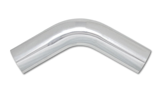 Vibrant 3in O.D. Universal Aluminum Tubing (60 degree Bend) - Polished - Boost Factory