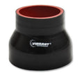 Vibrant 4 Ply Reducer Couper 3.5in ID x 3.75in ID x 3.0in Long - Black - Boost Factory