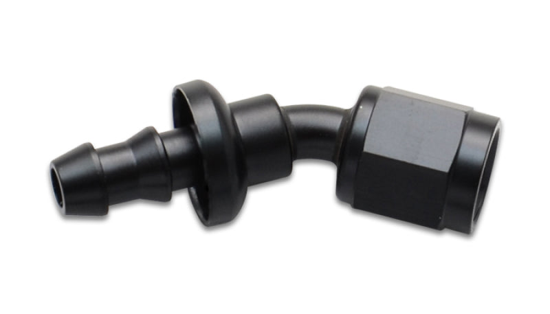 Vibrant Push-On 30 Degree Hose End Elbow FittingSize -4AN - Boost Factory