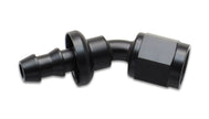 Vibrant Push-On 30 Degree Hose End Elbow FittingSize -4AN - Boost Factory