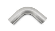 Vibrant 321 Stainless Steel 90 Degree Mandrel Bend 2.25in OD x 3.375in CLR - 16 Gauge Wall Thickness